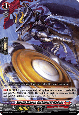 Stealth Dragon, Fushimachi Madoka - D-BT03/011EN