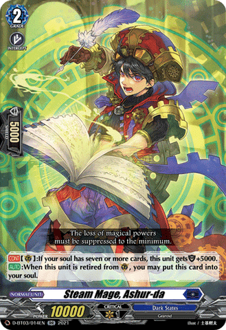Steam Mage, Ashur-da - D-BT03/014EN