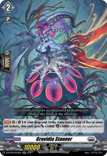 Gravidia Stanner - D-BT03/018EN