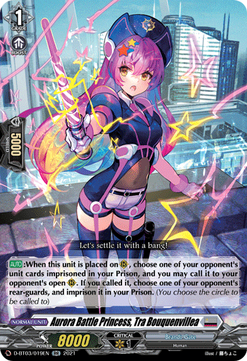 Aurora Battle Princess, Tra Bouquenvillea - D-BT03/019EN