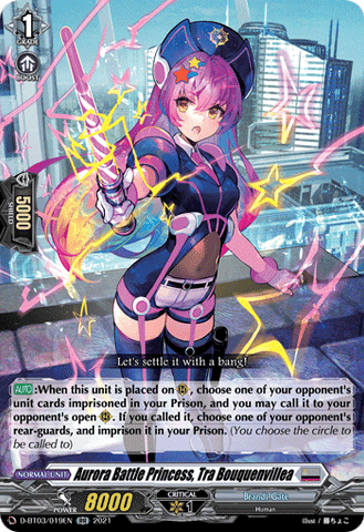 Aurora Battle Princess, Tra Bouquenvillea - D-BT03/019EN