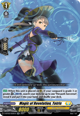 Magic of Revelation, Totris - D-BT03/022EN