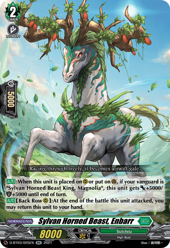 Sylvan Horned Beast, Enbarr - D-BT03/025EN