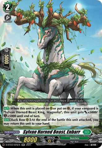 Sylvan Horned Beast, Enbarr - D-BT03/025EN