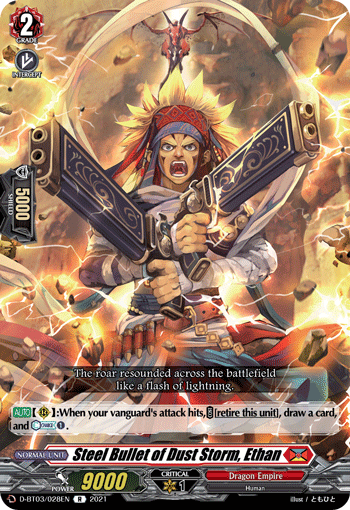 Steel Bullet of Dust Storm, Ethan - D-BT03/028EN