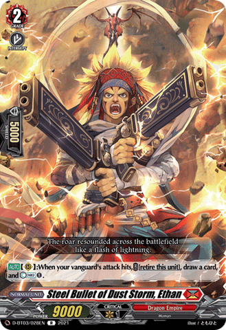 Steel Bullet of Dust Storm, Ethan - D-BT03/028EN