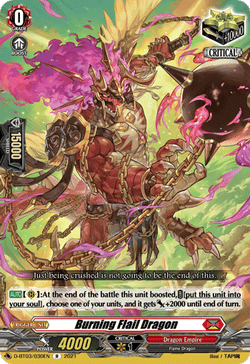 Burning Flail Dragon - D-BT03/030EN