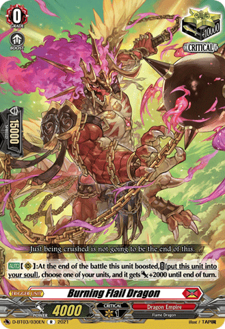 Burning Flail Dragon - D-BT03/030EN