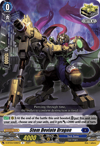 Stem Deviate Dragon - D-BT03/036EN