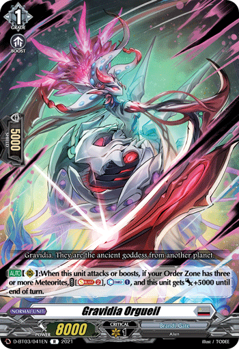 Gravidia Orgueil - D-BT03/041EN