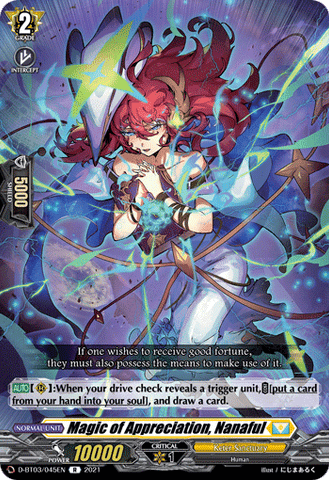 Magic of Appreciation, Nanaful - D-BT03/045EN