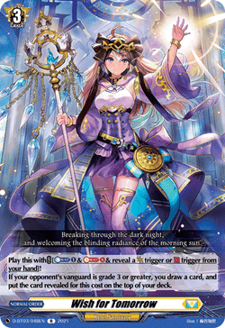 Wish for Tomorrow - D-BT03/048EN