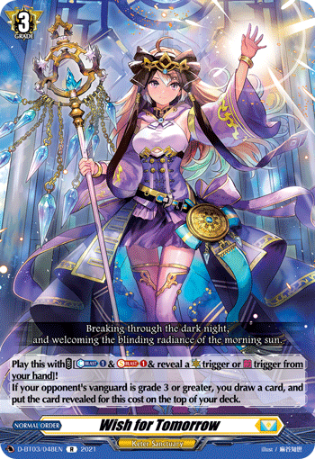 Wish for Tomorrow - D-BT03/048EN