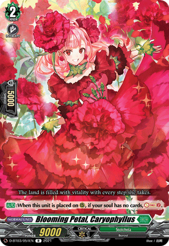 Blooming Petal, Caryophyllus - D-BT03/051EN