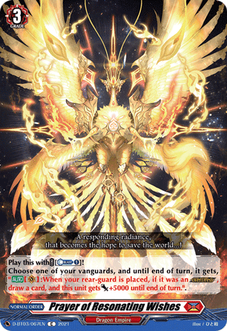 Prayer of Resonating Wishes - D-BT03/067EN