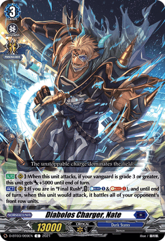 Diabolos Charger, Nate - D-BT03/069EN