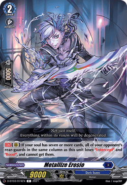 Metallize Erosio - D-BT03/074EN