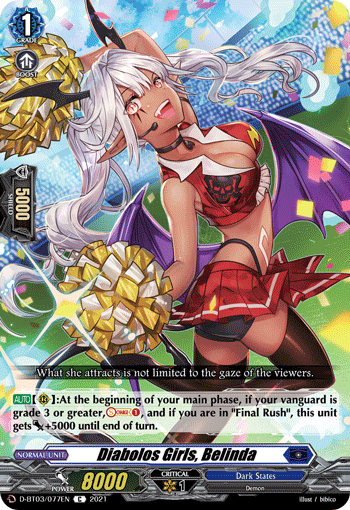 Diabolos Girls, Belinda - D-BT03/077EN