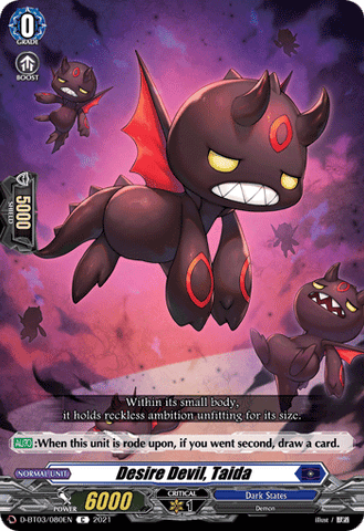 Desire Devil, Taida - D-BT03/080EN