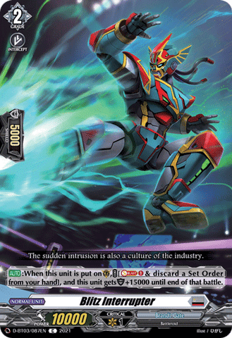 Blitz Interrupter - D-BT03/087EN