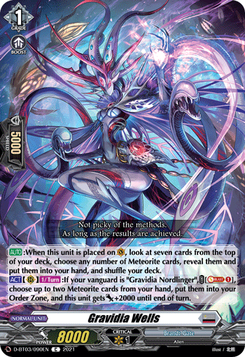 Gravidia Wells - D-BT03/090EN