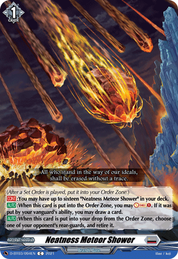Neatness Meteor Shower - D-BT03/094EN