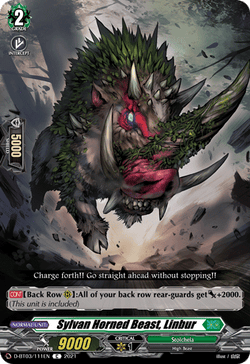 Sylvan Horned Beast, Linbur - D-BT03/111EN