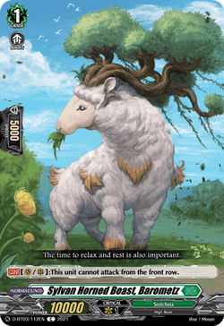 Sylvan Horned Beast, Barometz - D-BT03/112EN