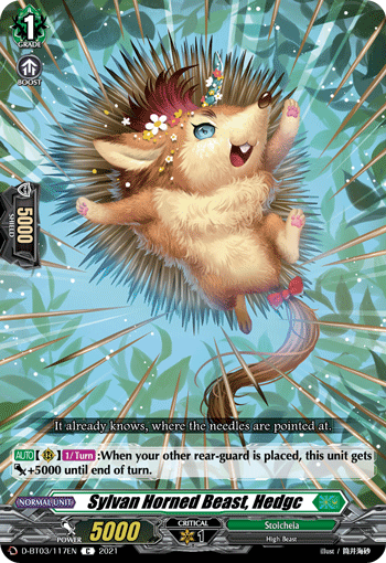 Sylvan Horned Beast, Hedgc - D-BT03/117EN