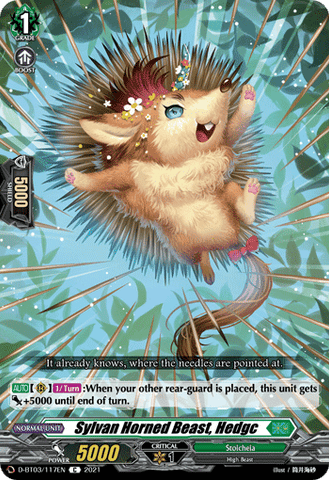 Sylvan Horned Beast, Hedgc - D-BT03/117EN