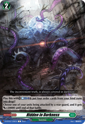 Hidden in Darkness - D-BT03/120EN
