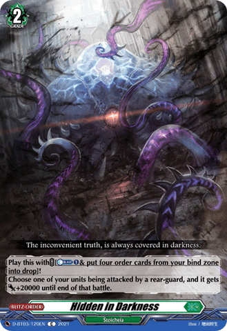 Hidden in Darkness - D-BT03/120EN