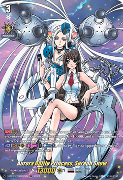 Aurora Battle Princess, Seraph Snow (DSR) - D-BT03/DSR02EN