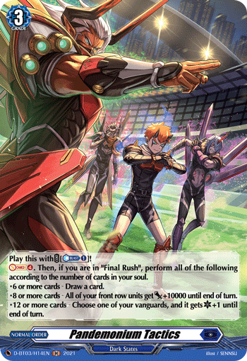 Pandemonium Tactics (Holo) - D-BT03/H14EN