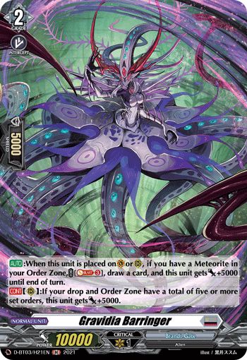 Gravidia Barringer (Holo) - D-BT03/H21EN