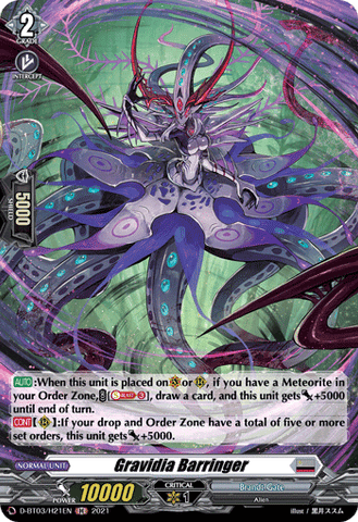 Gravidia Barringer (Holo) - D-BT03/H21EN