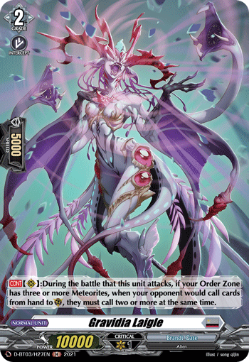 Gravidia Laigle (Holo) - D-BT03/H27EN