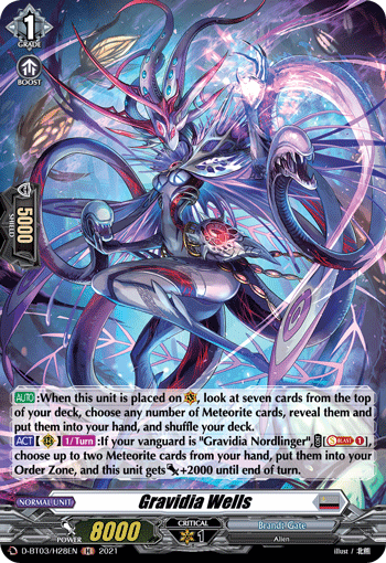 Gravidia Wells (Holo) - D-BT03/H28EN