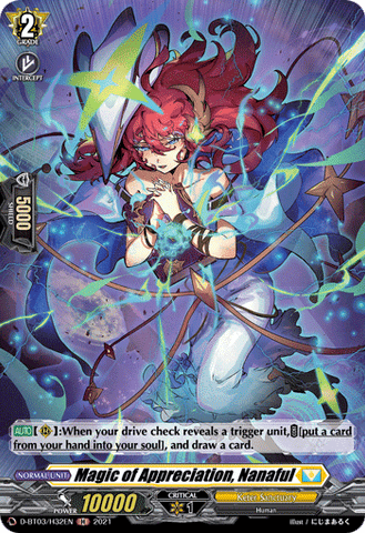 Magic of Appreciation, Nanaful (Holo) - D-BT03/H32EN