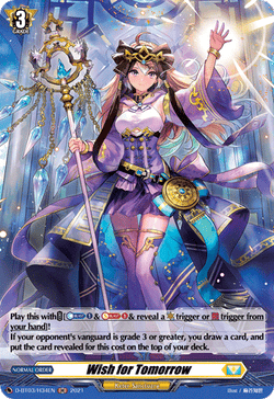 Wish for Tomorrow (Holo) - D-BT03/H34EN