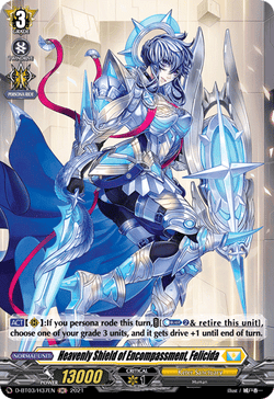 Heavenly Shield of Encompassment, Felicida (Holo) - D-BT03/H37EN
