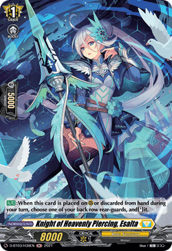 Knight of Heavenly Piercing, Esalta (Holo) - D-BT03/H39EN