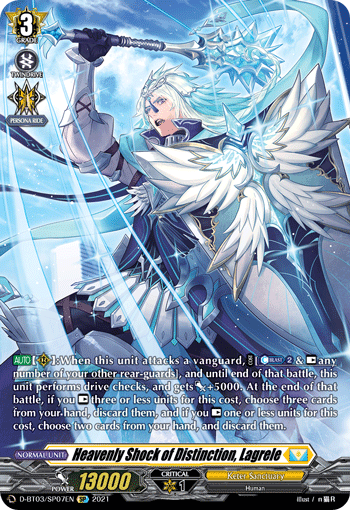 Heavenly Shock of Distinction, Lagrele (SP) - D-BT03/SP07EN