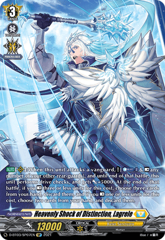 Heavenly Shock of Distinction, Lagrele (SP) - D-BT03/SP07EN
