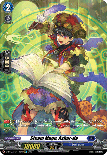 Steam Mage, Ashur-da (SP) - D-BT03/SP14EN