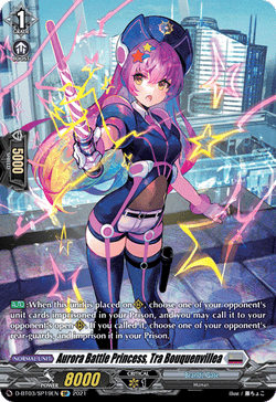 Aurora Battle Princess, Tra Bouquenvillea (SP) - D-BT03/SP19EN