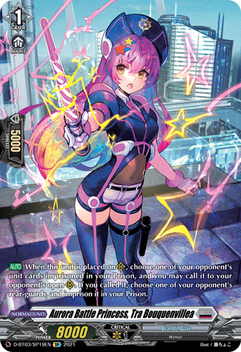 Aurora Battle Princess, Tra Bouquenvillea (SP) - D-BT03/SP19EN