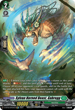 Sylvan Horned Beast, Gabregg (SP) - D-BT03/SP24EN