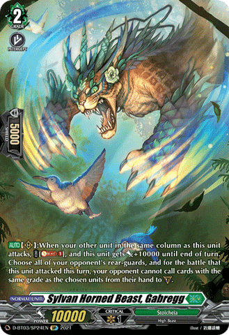 Sylvan Horned Beast, Gabregg (SP) - D-BT03/SP24EN