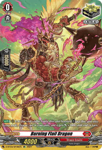 Burning Flail Dragon (SP) - D-BT03/SP36EN